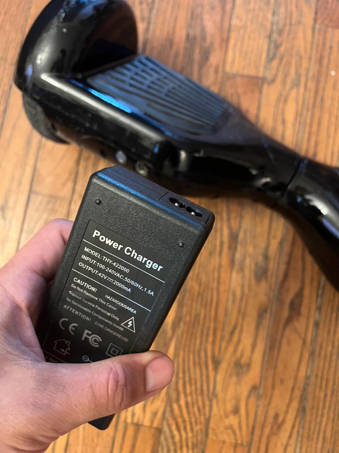 Black Hoverboard with Charger - photo 5