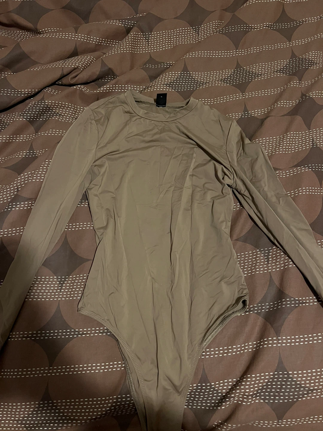 Shein Brown Bodysuit