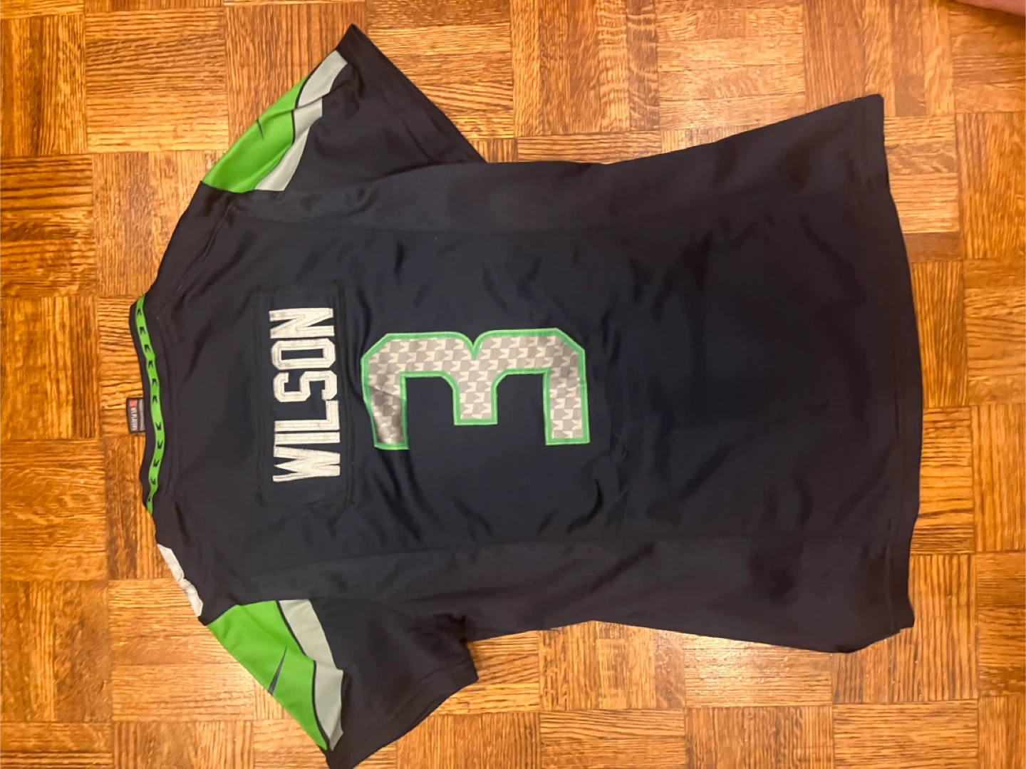 Nike Russell Wilson Seahawks Jersey - Size S - photo 2