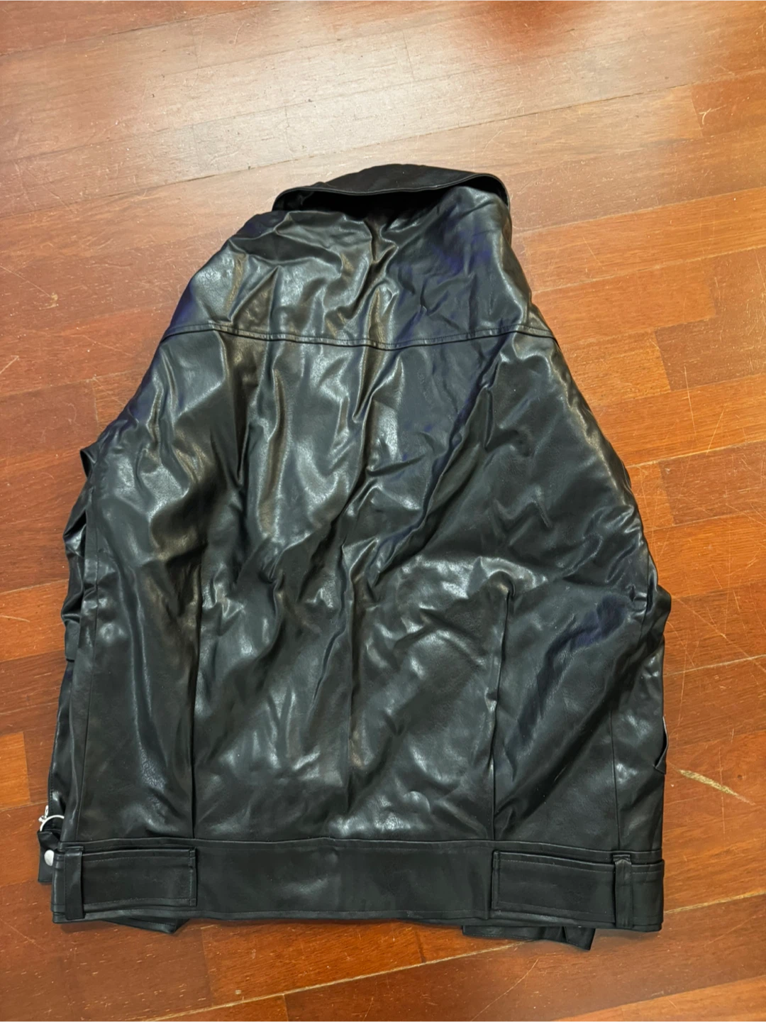 M.P. Studios Black Leather Jacket - photo 3