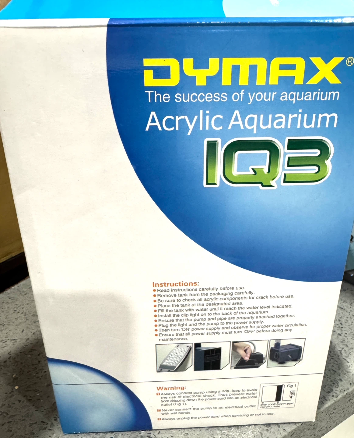 Dymax IQ3 Acrylic Aquarium - brand new - photo 2