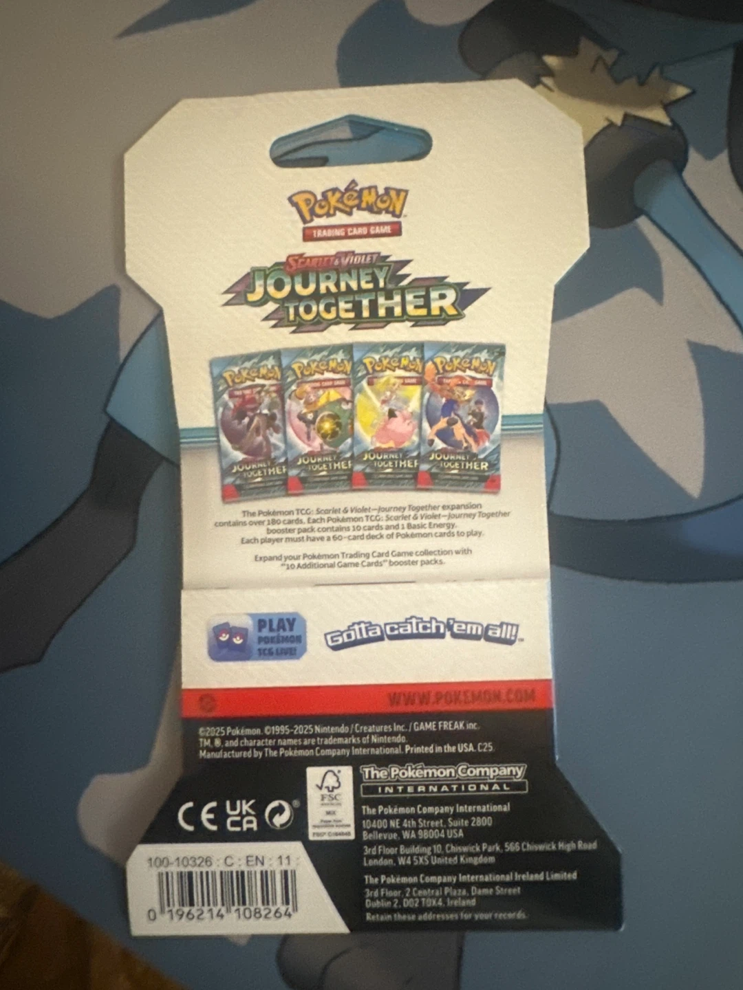 Pokemon Scarlet & Violet Journey Together Booster Pack - photo 3