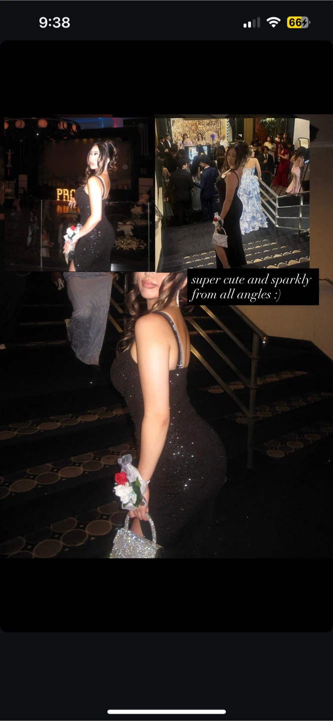 Windsor Black Dress, XS prom
