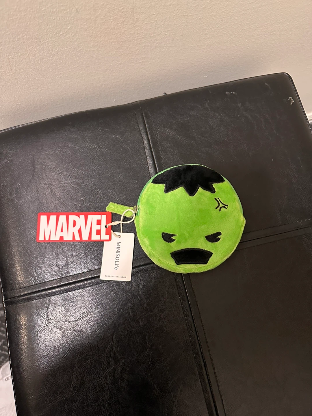 Brand new Marvel Hulk Plush Coin Purse - Miniso Life