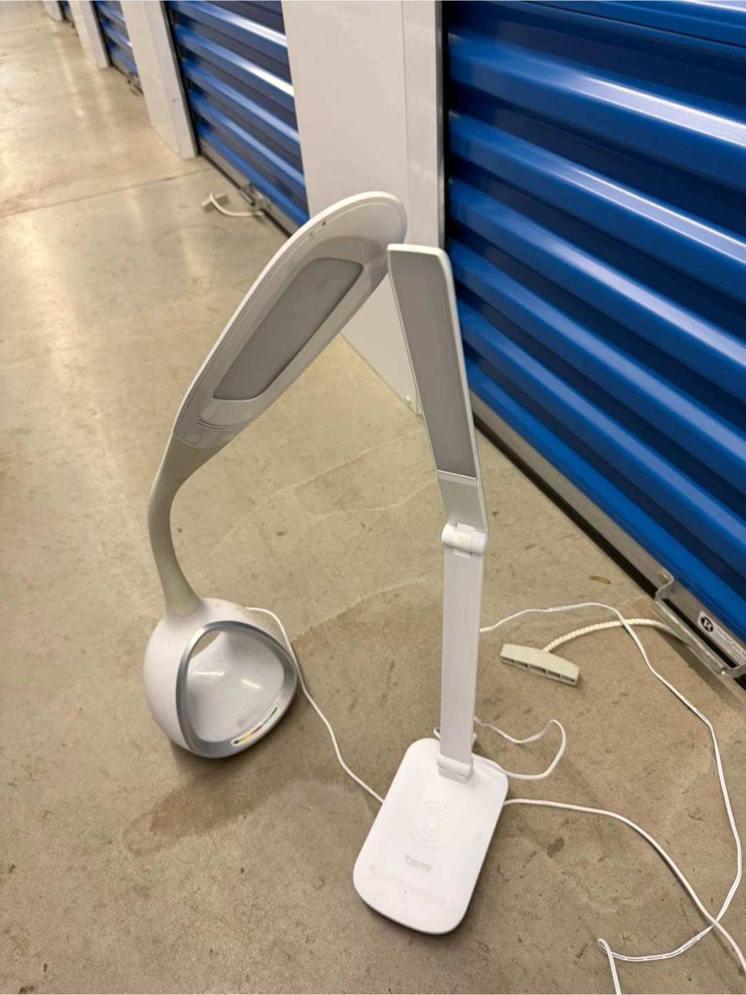 Two LED Desk Lamps