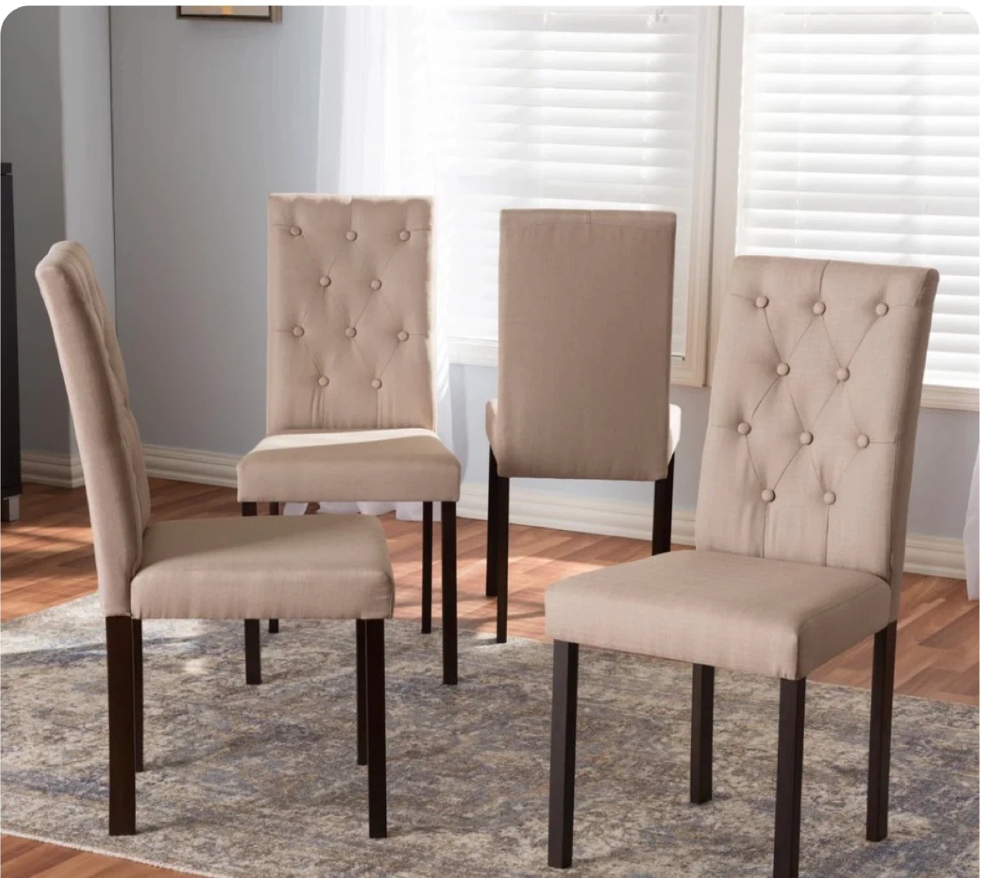Baxton Studio Dining Chairs - Set of 4 - photo 2