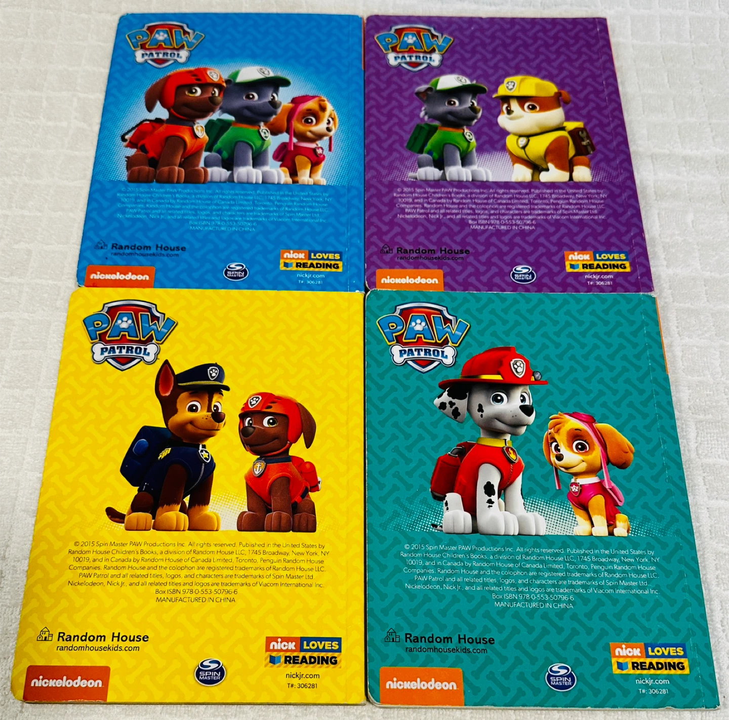 Set of 4 PAW PATROL board books… - photo 2