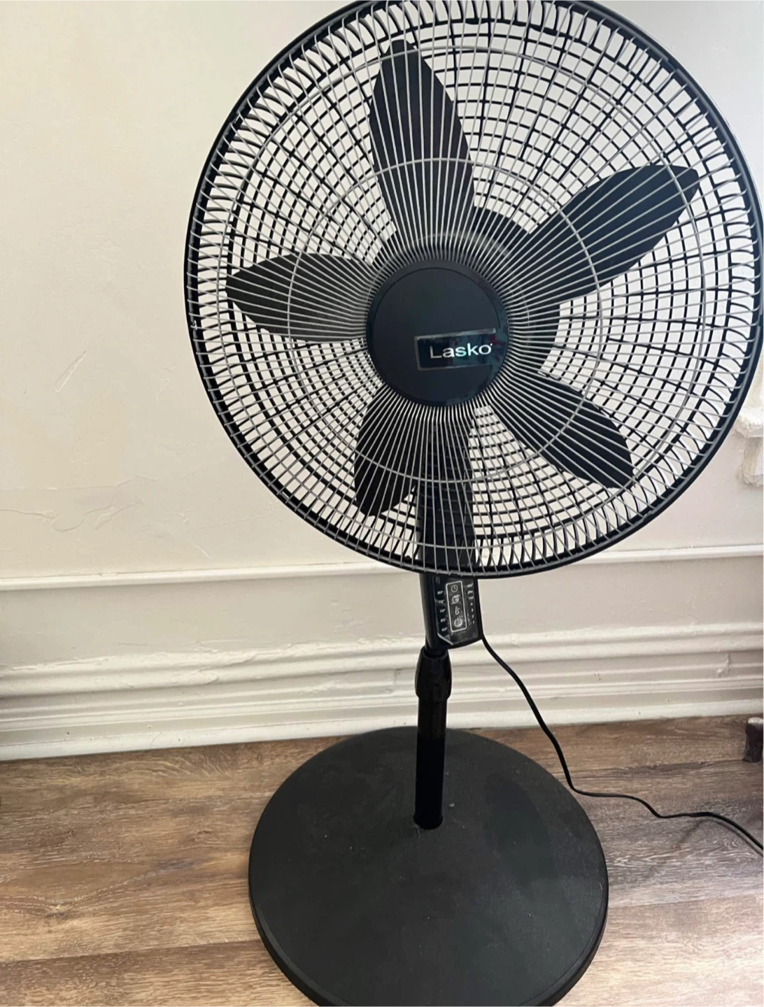 Lasko Black Stand Fan w/ Remote