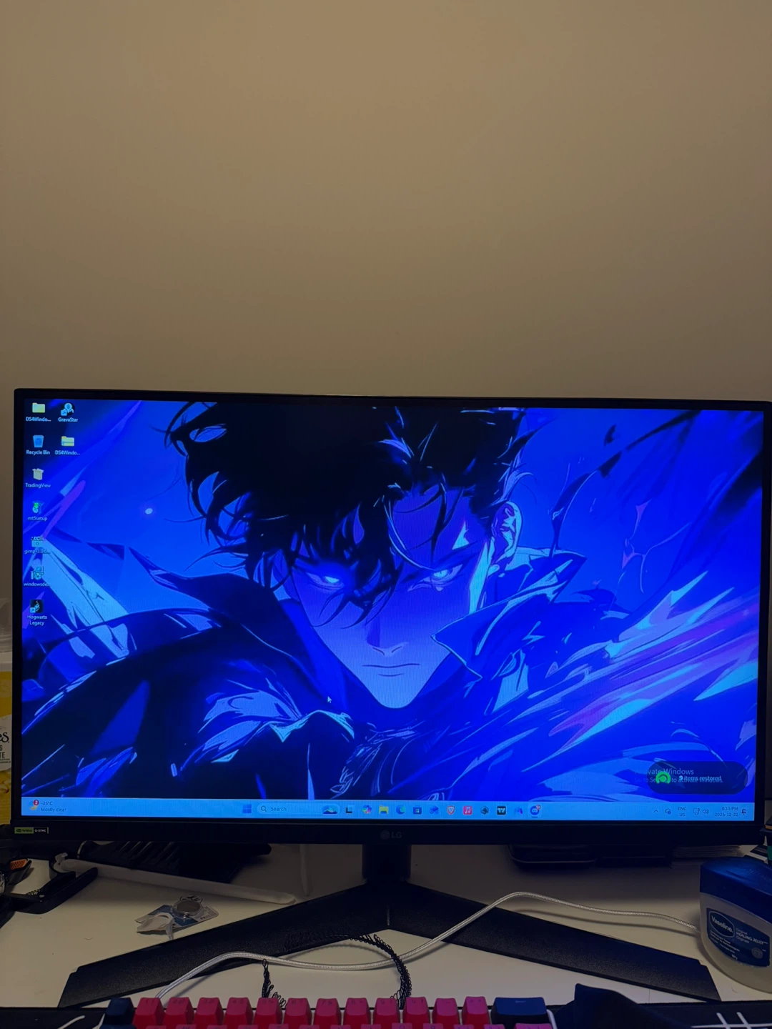 2 27” lg gaming monitors