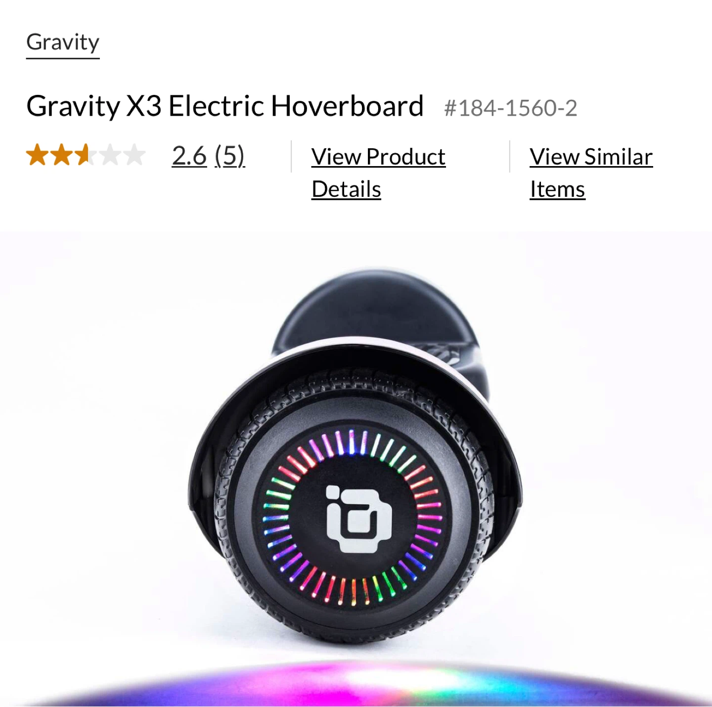 Gravity X3 Electric Hoverboard - New! - photo 2