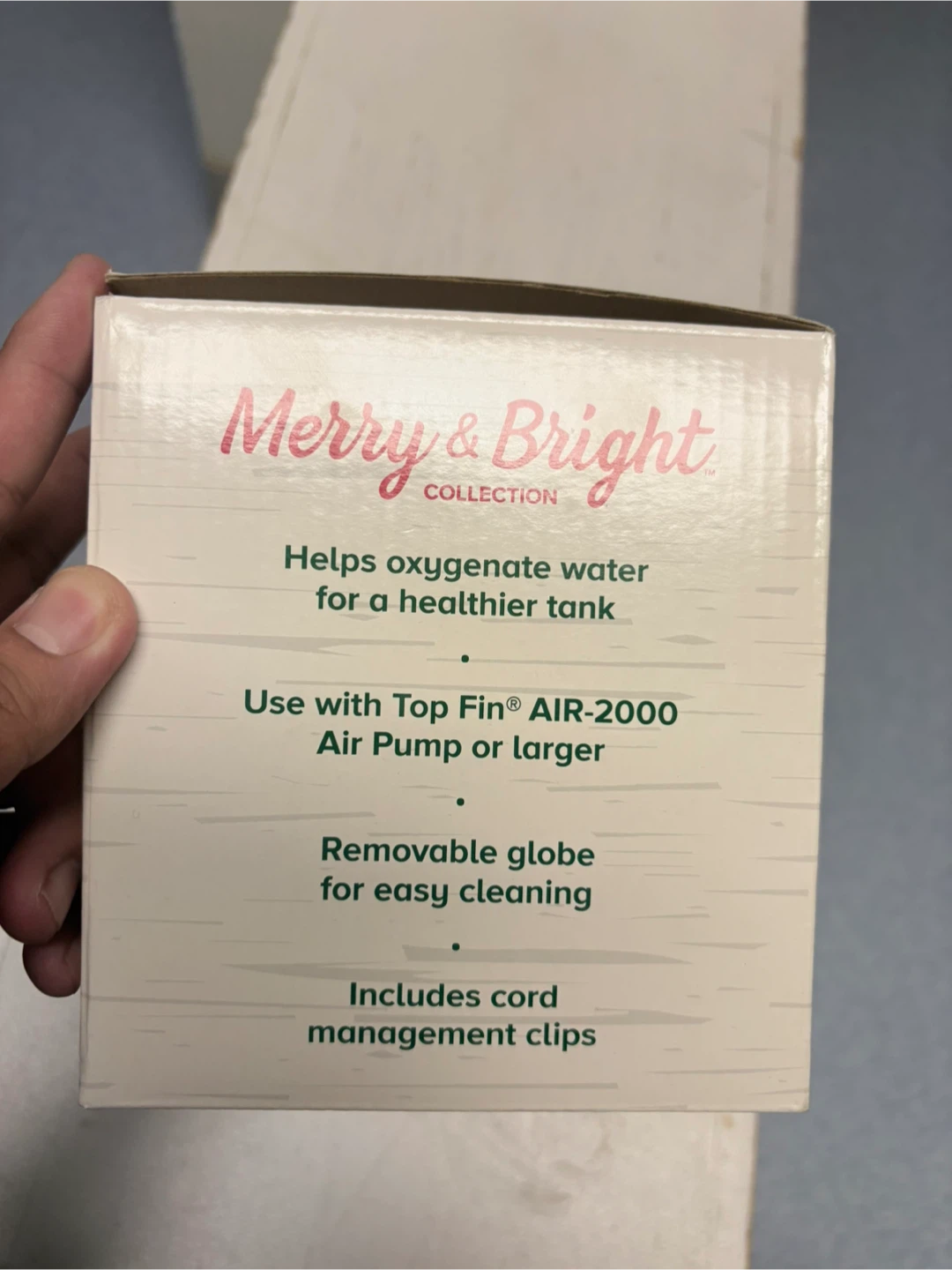 Merry & Bright Snow Globe Aeration Décor - New in Box! - photo 2