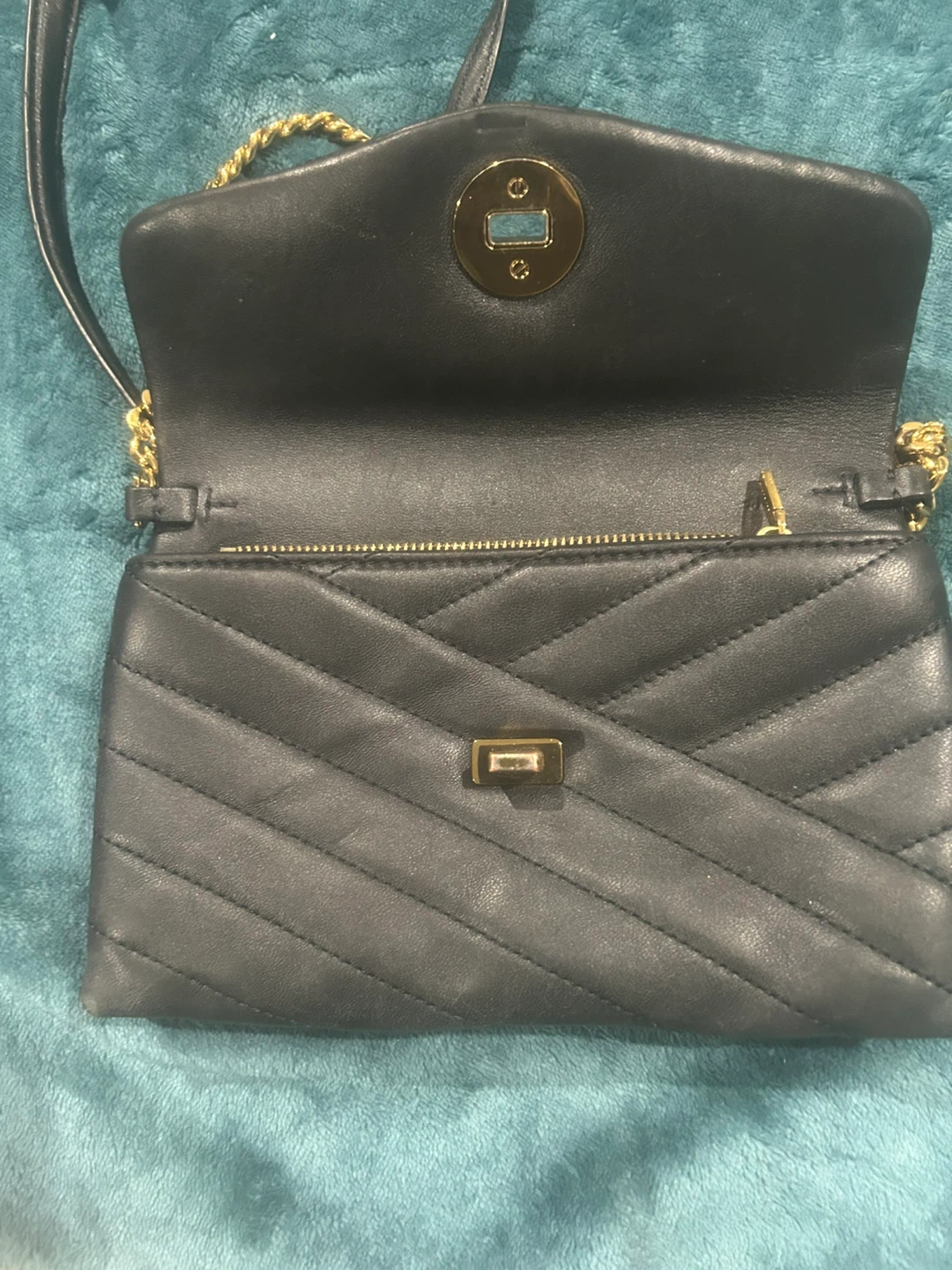 Tory Burch Black Quilted Chain Shoulder Bag - photo 3