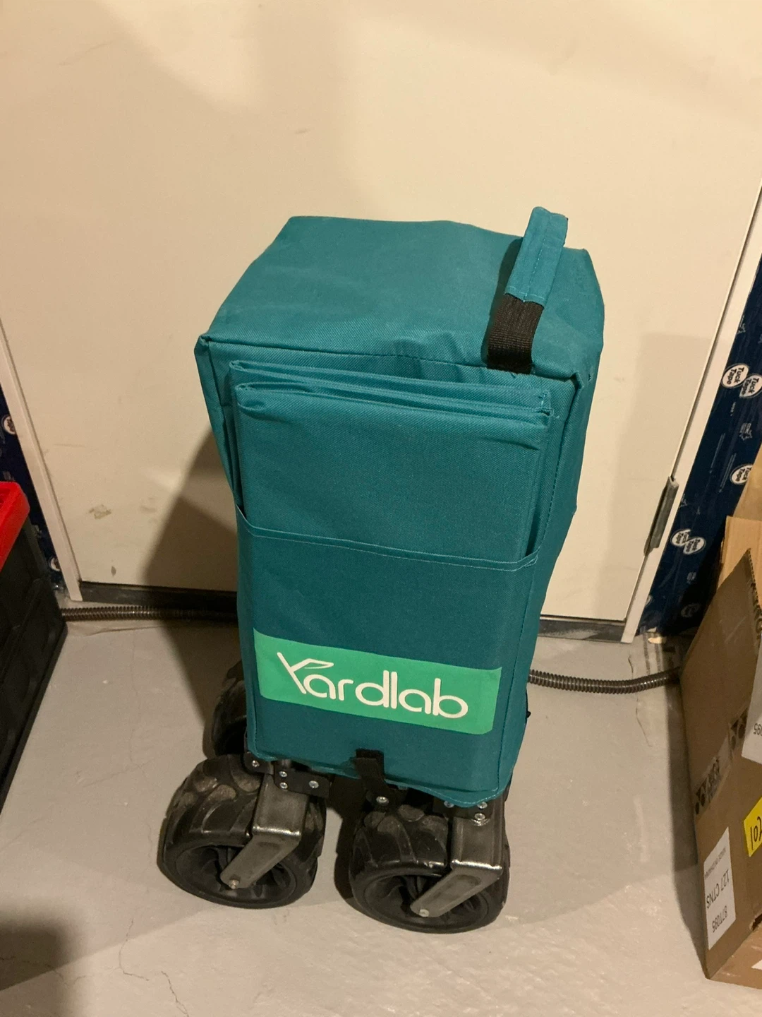 Yardlab Teal Collapsible Wagon - photo 4