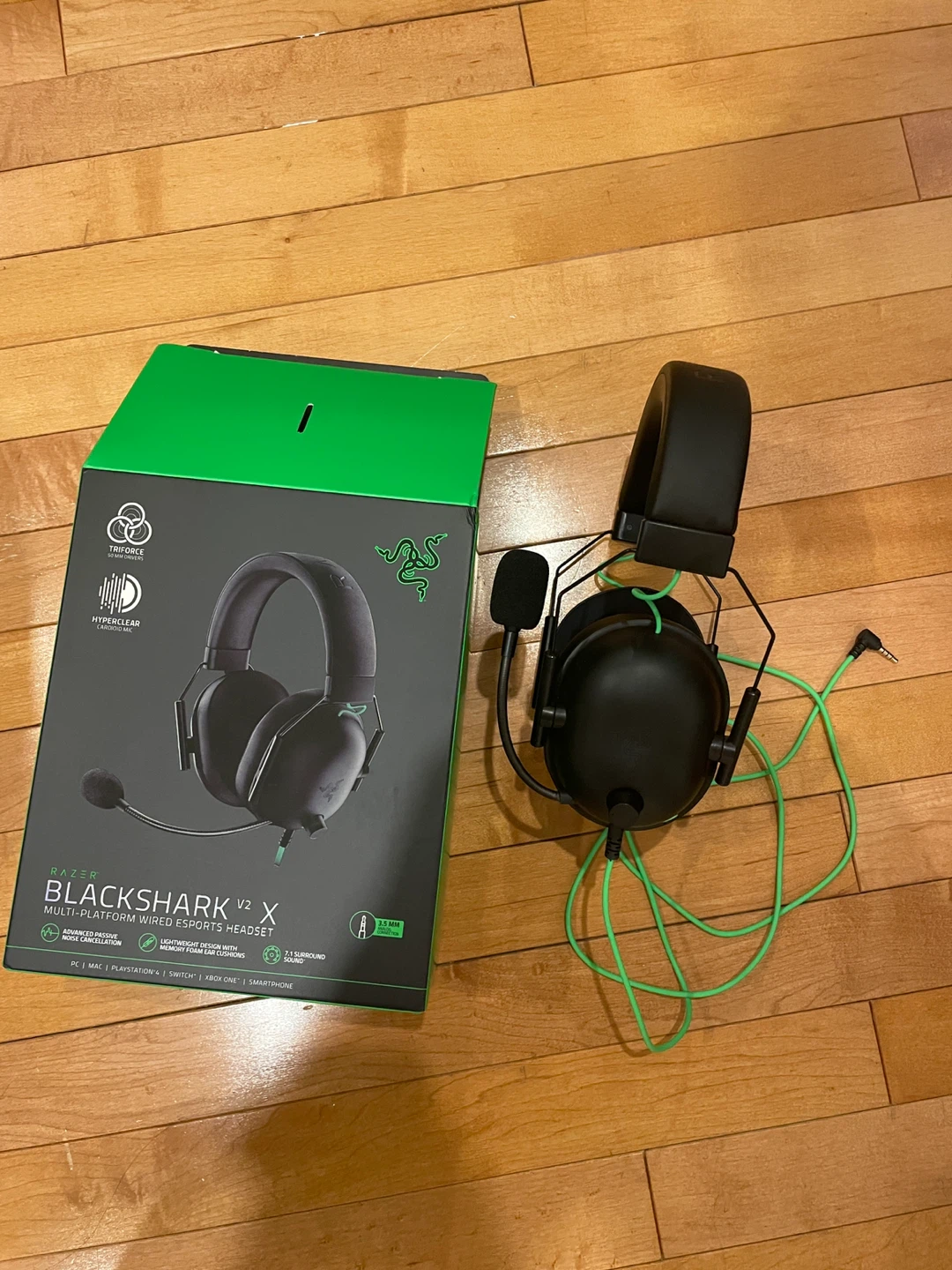 Razer Blackshark V2 X Wired Gaming Headset