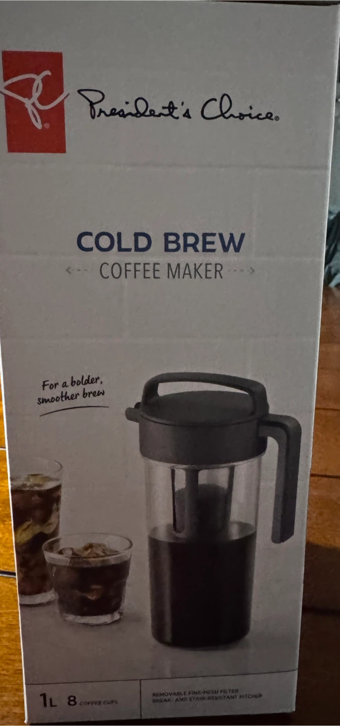 President's Choice Cold Brew Coffee Maker - photo 2