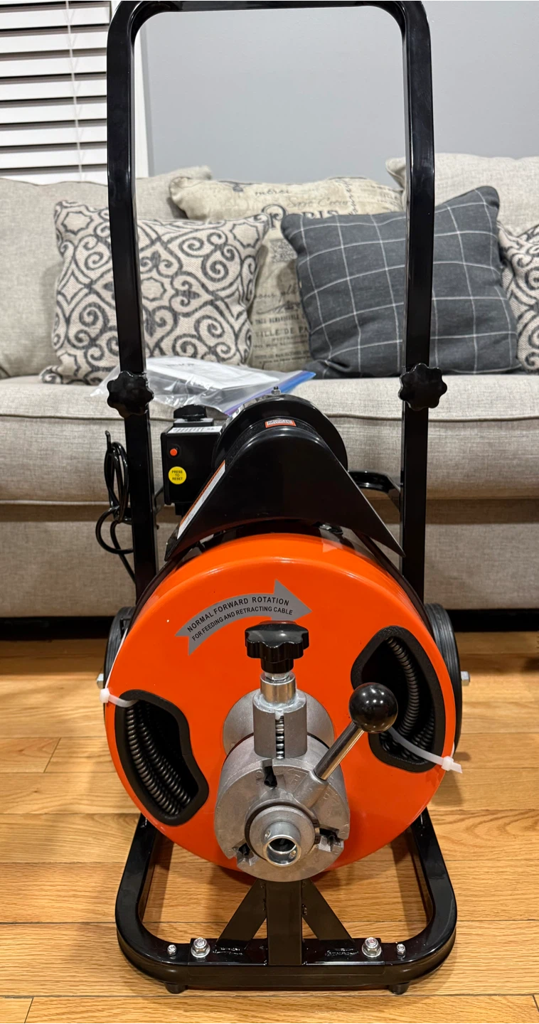 VEVOR 50/75/100 Foot Electric Drain Cleaner - NEW