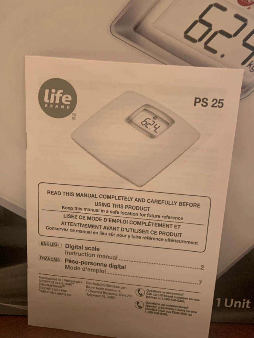 Life Digital Scale XL - New in Box! - photo 5