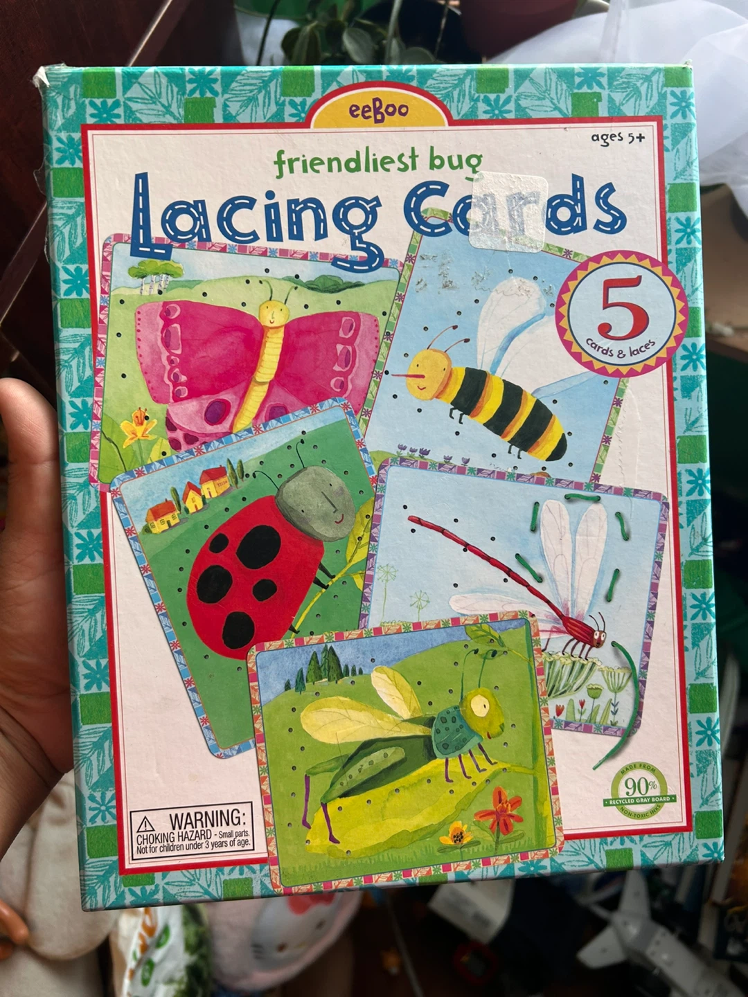 Lacing cards 🥕