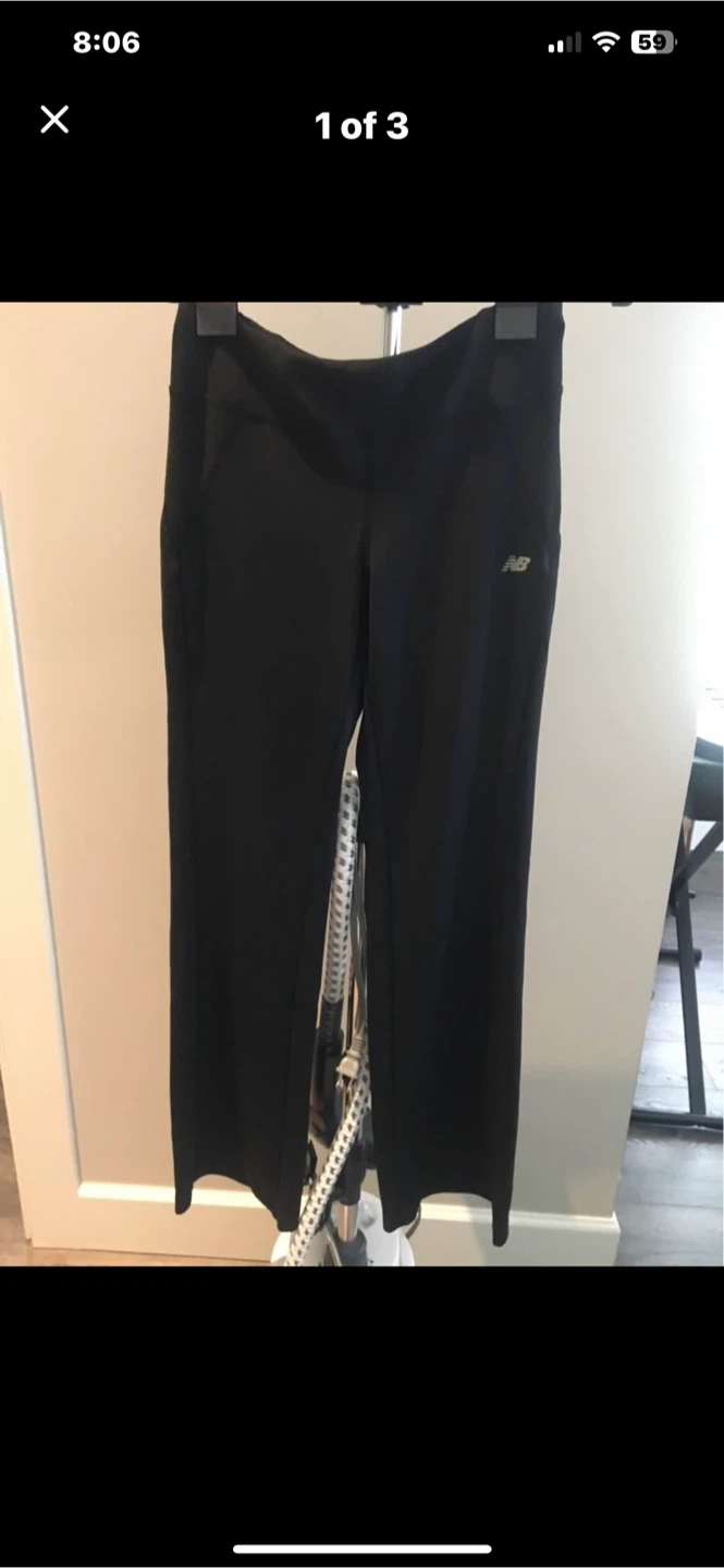 New Balance Black Leggings - Size Small