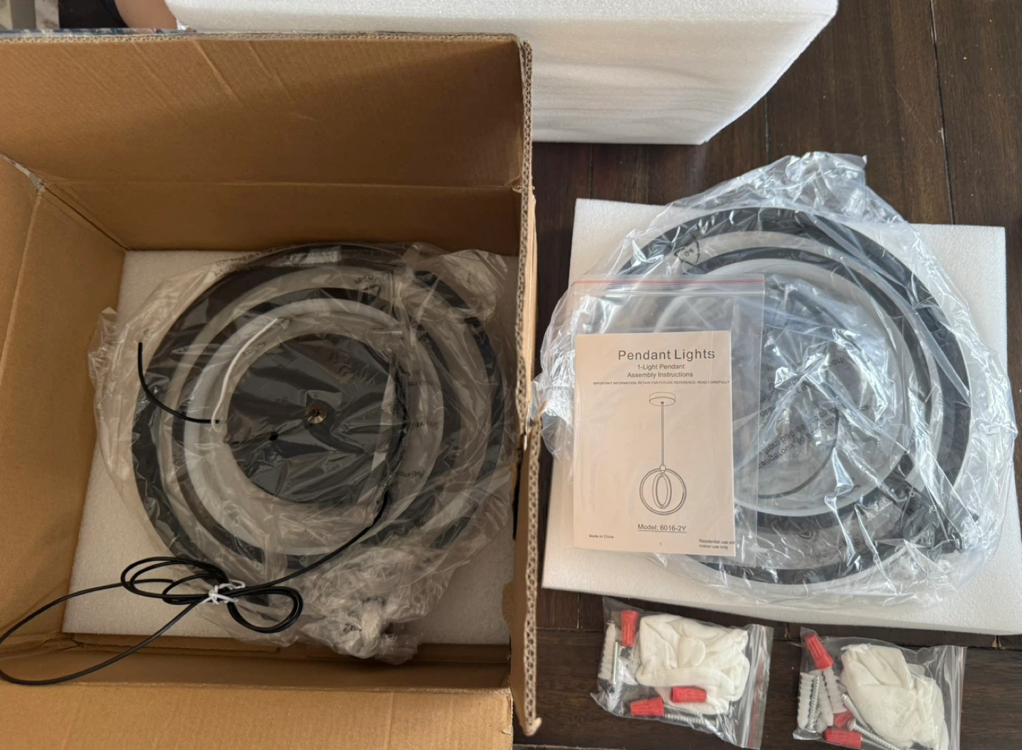 BNHHLZ Modern LED Pendant Lights - New in Box! - photo 3