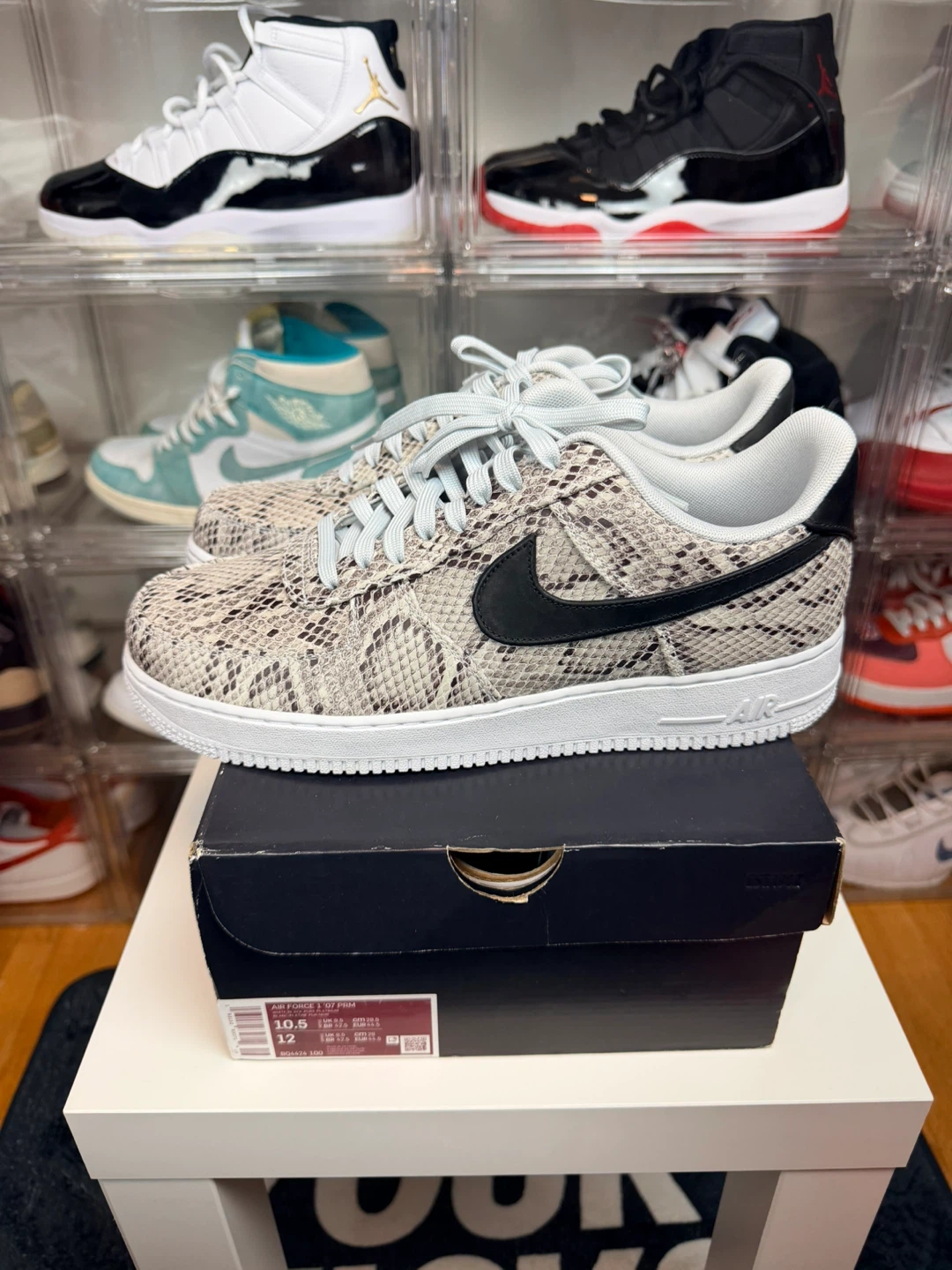 Nike Air Force 1 '07 LX Snakeskin Size 10.5 - photo 4