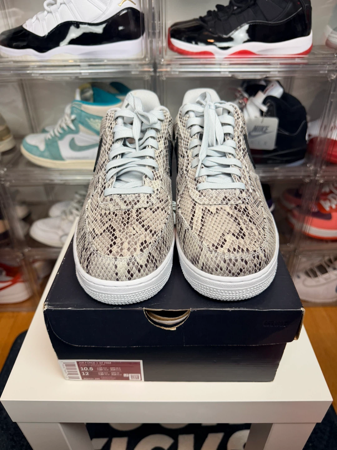 Nike Air Force 1 '07 LX Snakeskin Size 10.5 - photo 2