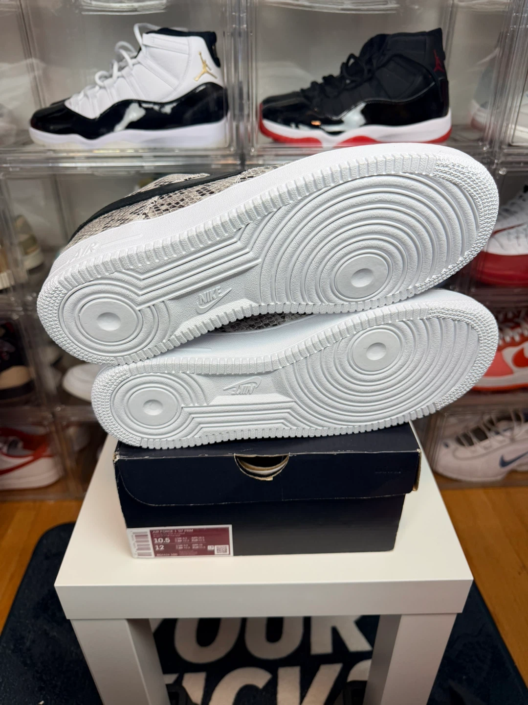 Nike Air Force 1 '07 LX Snakeskin Size 10.5 - photo 5
