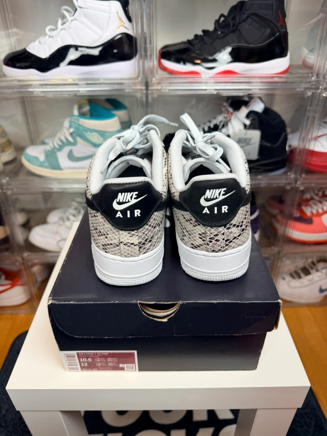 Nike Air Force 1 '07 LX Snakeskin Size 10.5 - photo 3