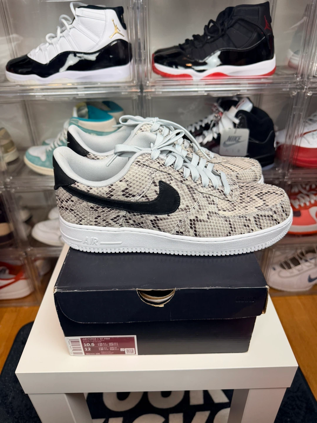 Nike Air Force 1 '07 LX Snakeskin Size 10.5
