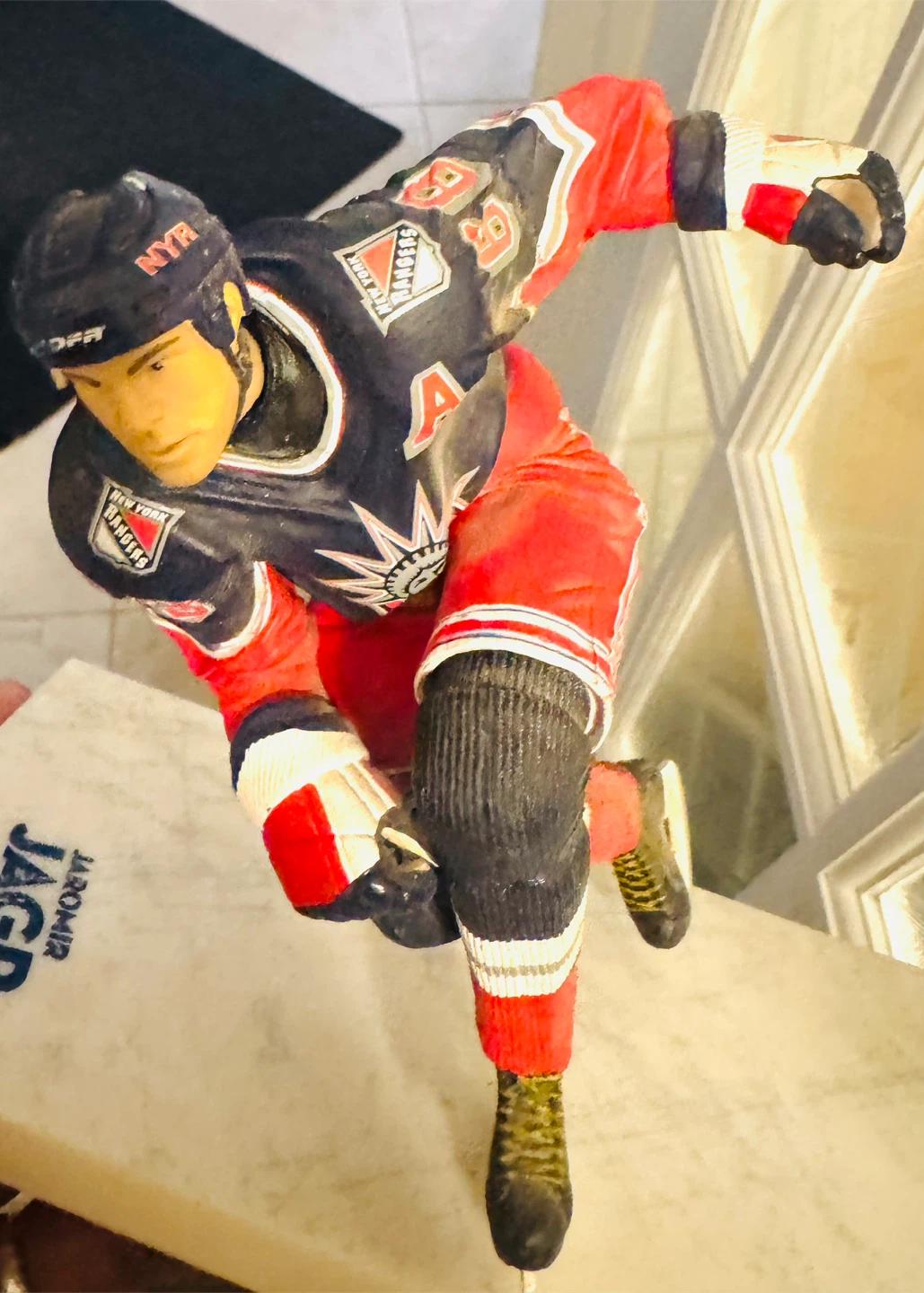 Jaromir Jagr New York Rangers Figurine