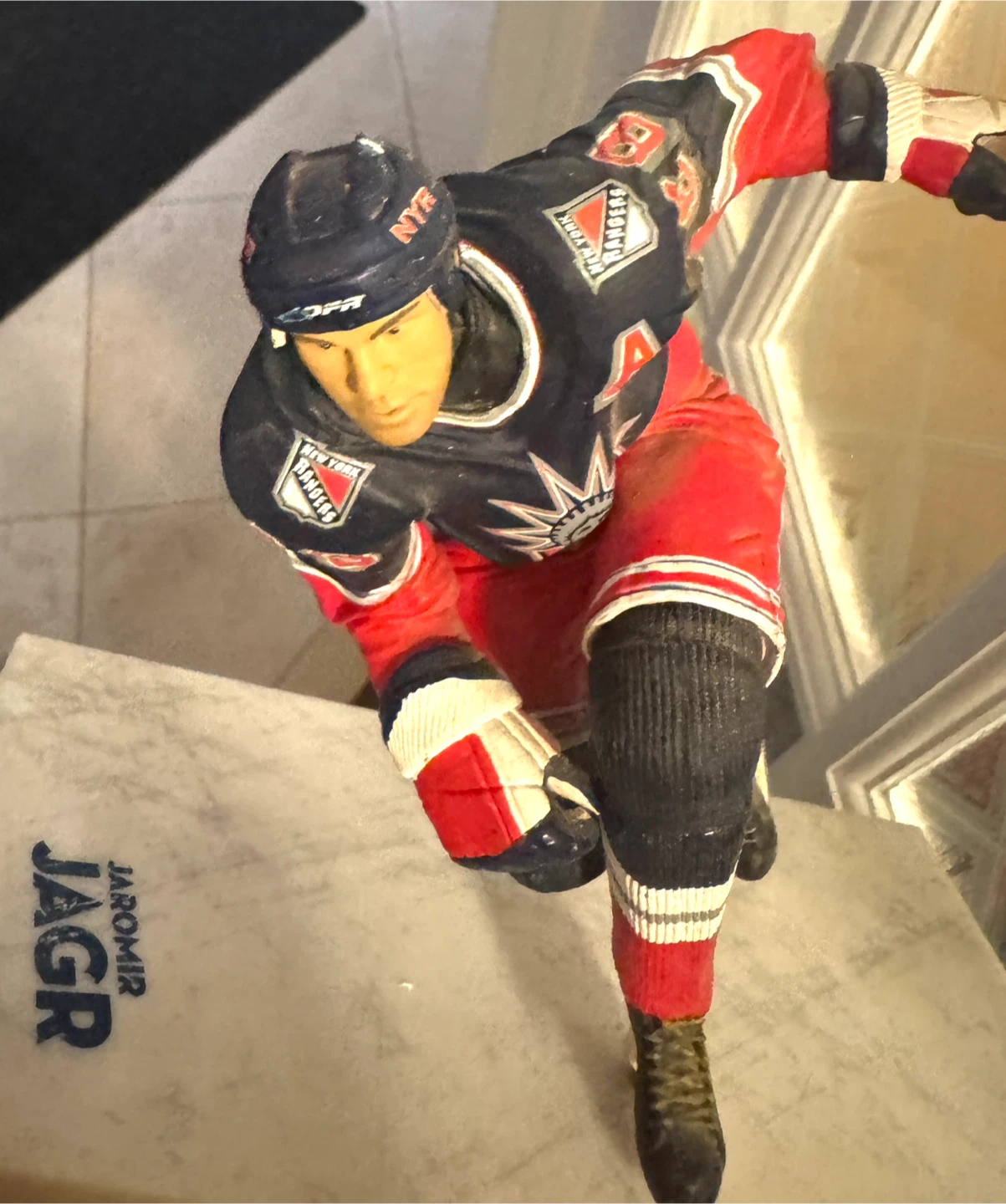 Jaromir Jagr New York Rangers Figurine - photo 3