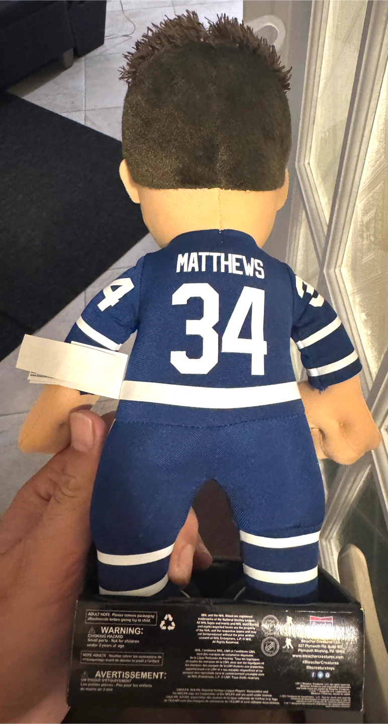 Toronto Maple Leafs Auston Matthews Plush - photo 2