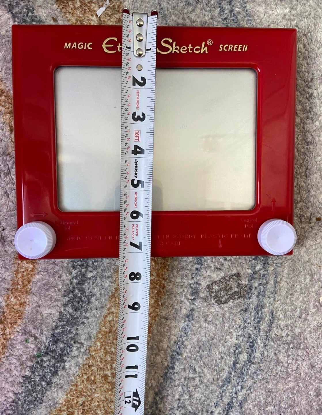 Etch A Sketch, Classic Red Drawing Magic Screen 🥕 - photo 2