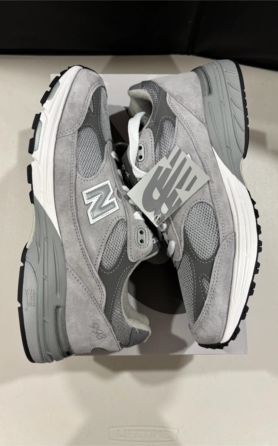 New Balance Sneakers -  US Mens 11 / Womens 11.5  - 993 Grey - photo 3
