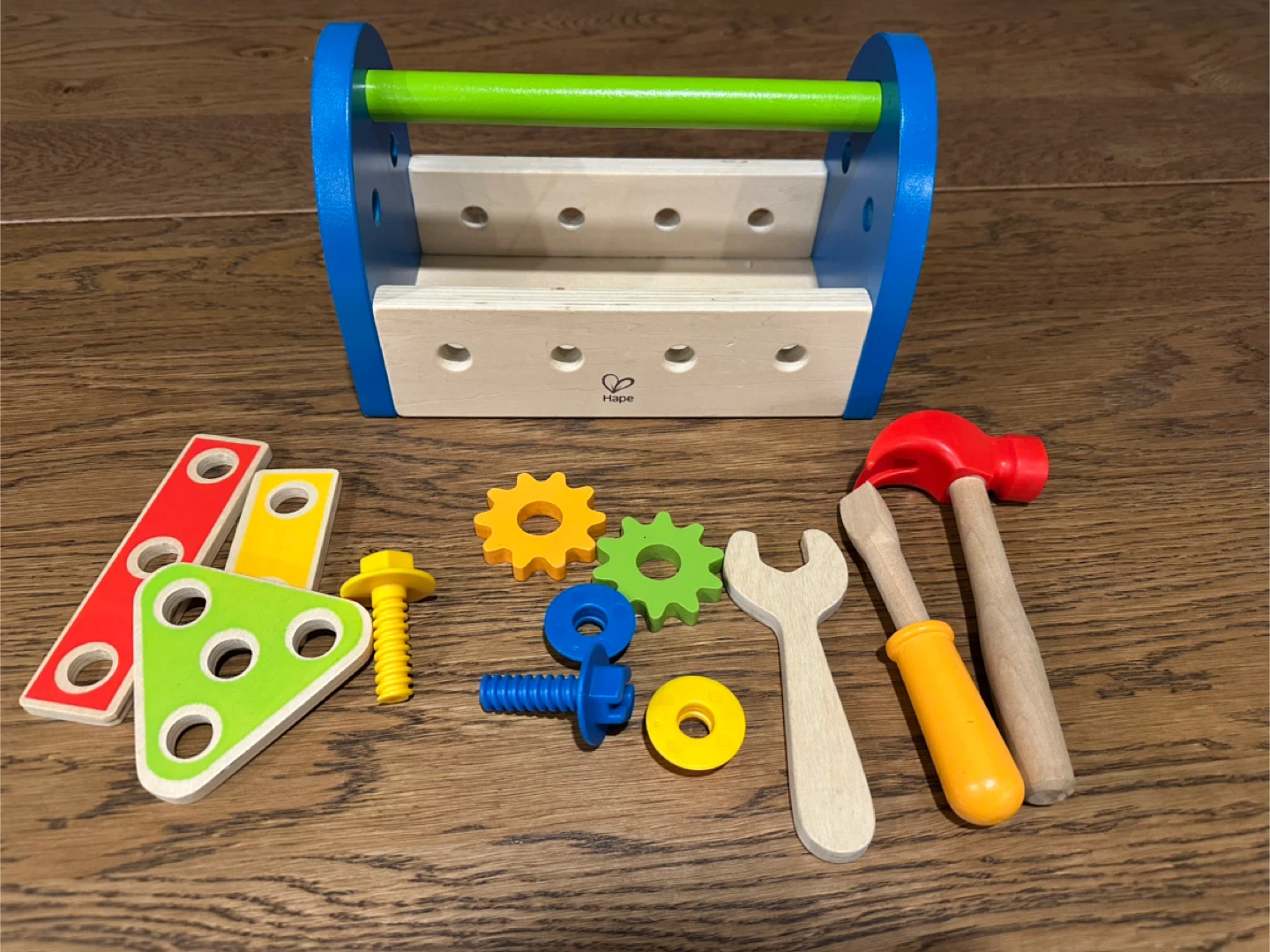 Hape Wooden Tool Box Toy Set