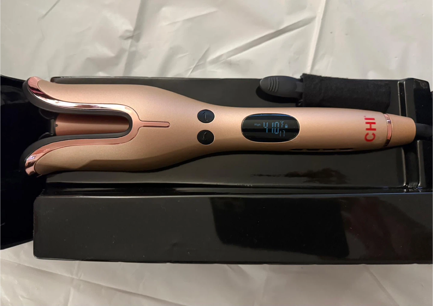 CHI Spin N Curl Rose Gold Hair Curler - New! - photo 3