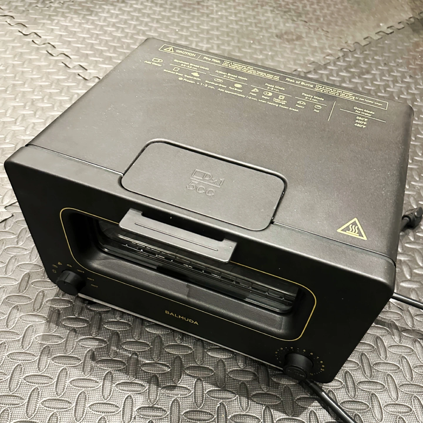 BALMUDA The Toaster - Black - like NEW!