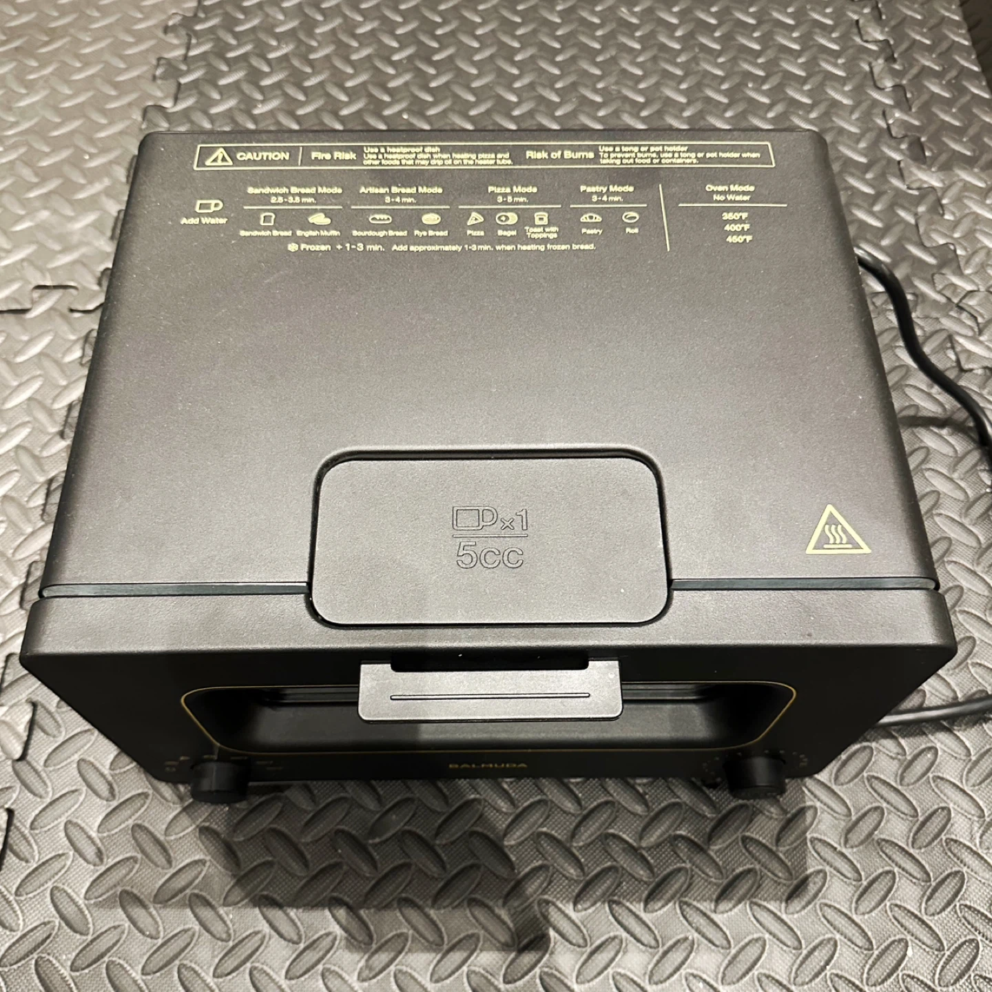 BALMUDA The Toaster - Black - like NEW! - photo 2