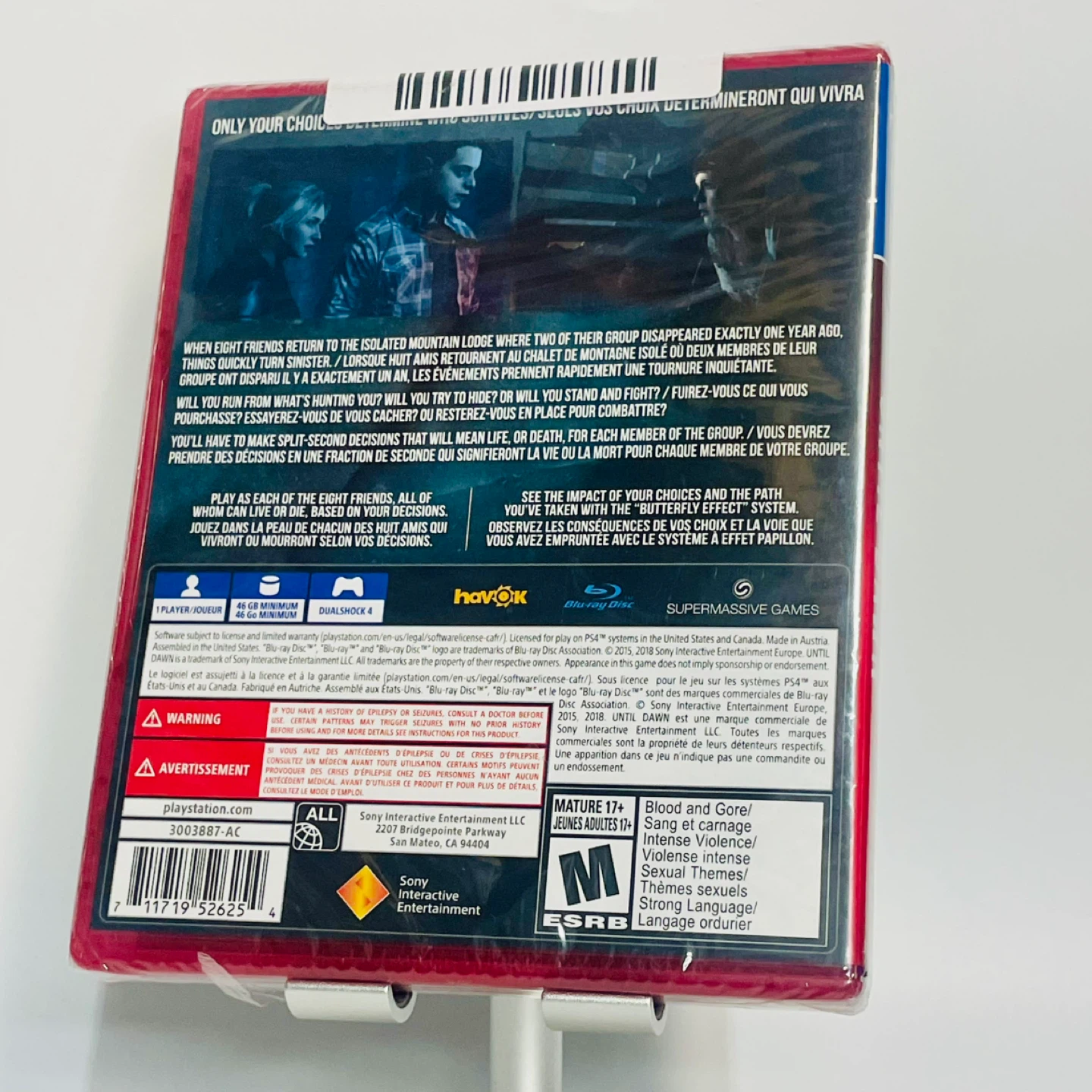 Until Dawn PS4 Playstation Hits Edition (NEW) - photo 2