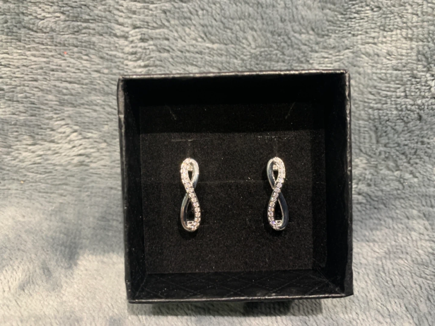 Infinity Silver S925 Earrings