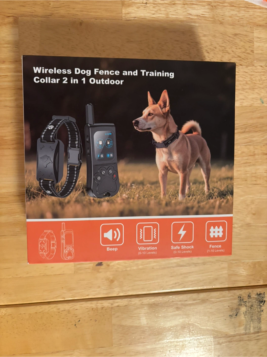Wireless Dog Fence & Training Collar - New!