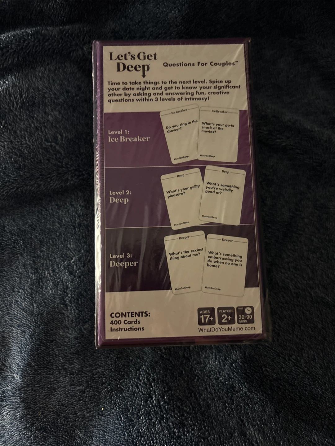 Let's Get Deep Couples Game - New! - photo 3