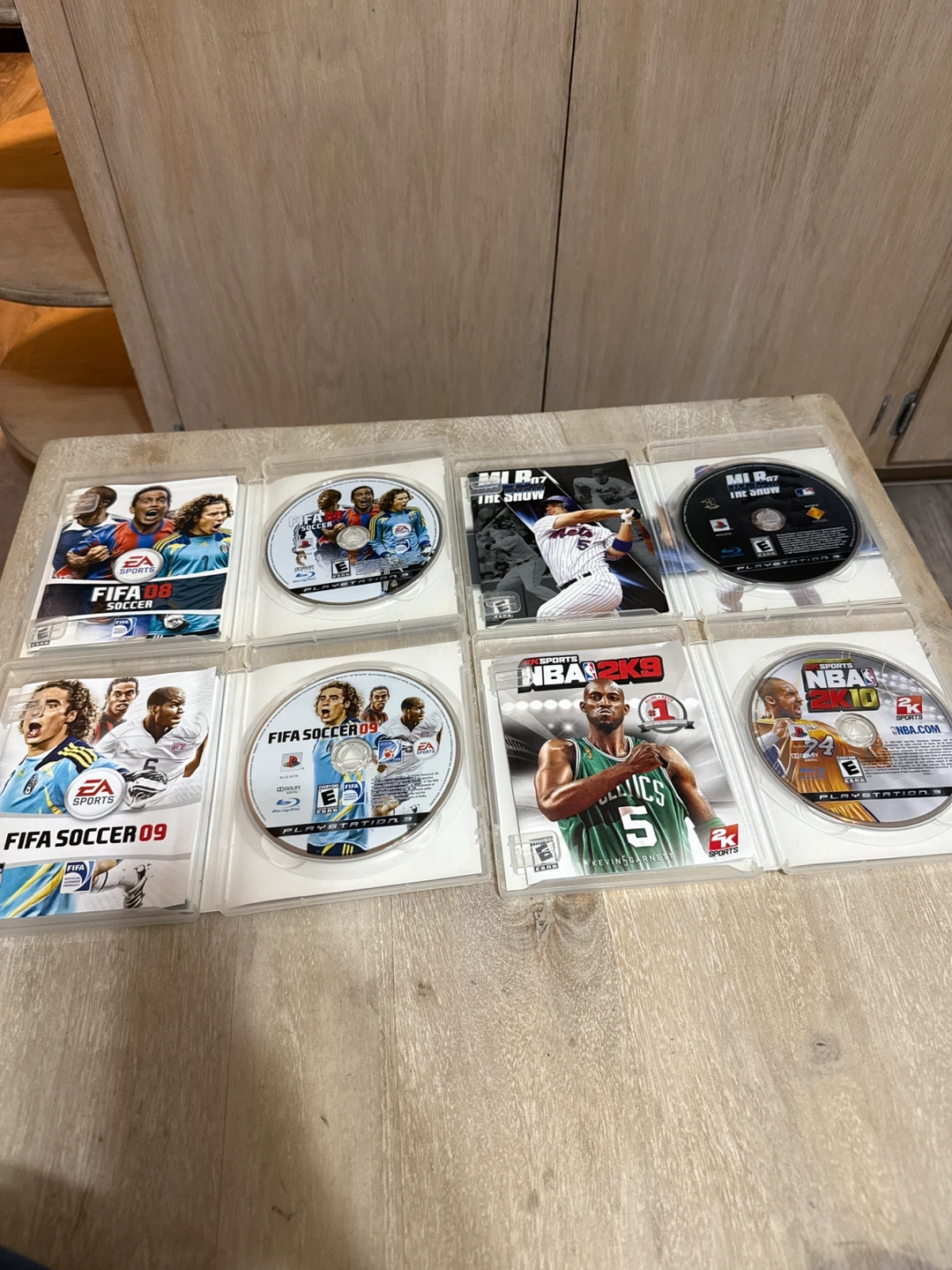 PS3 Games: FIFA, NBA, MLB The Show