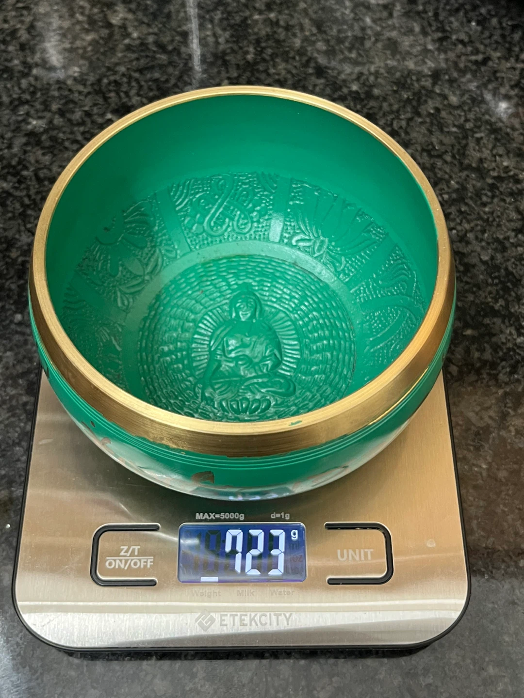 Tibetan Healing Singing Bowl with Mallet - photo 2