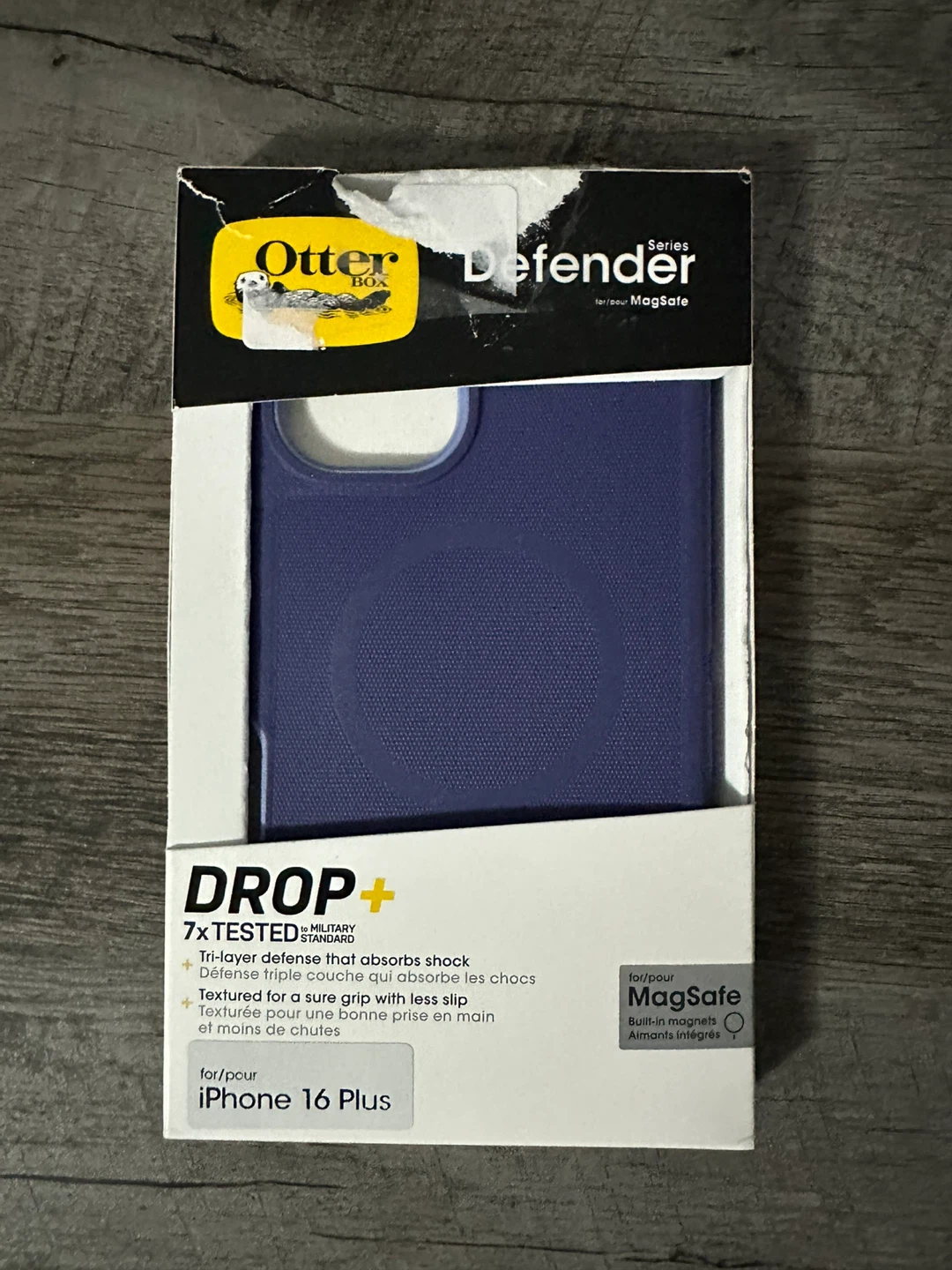 Otterbox iPhone 16 Plus Defender Series Case - Purple - photo 3