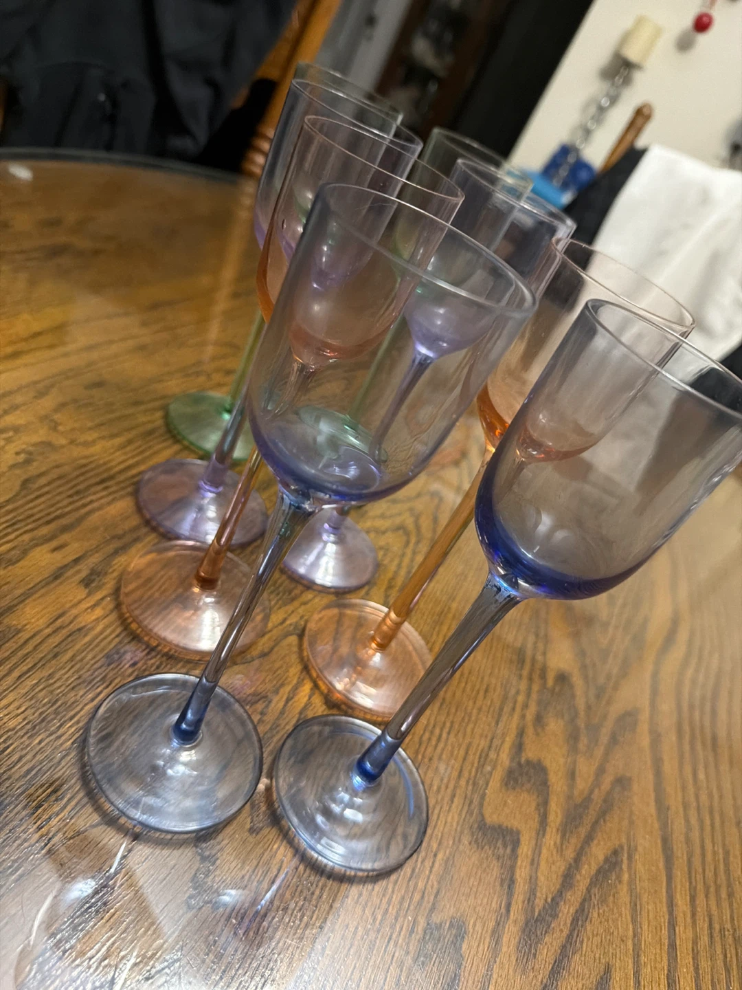 Colorful Wine Glasses - Set of 6 - photo 3