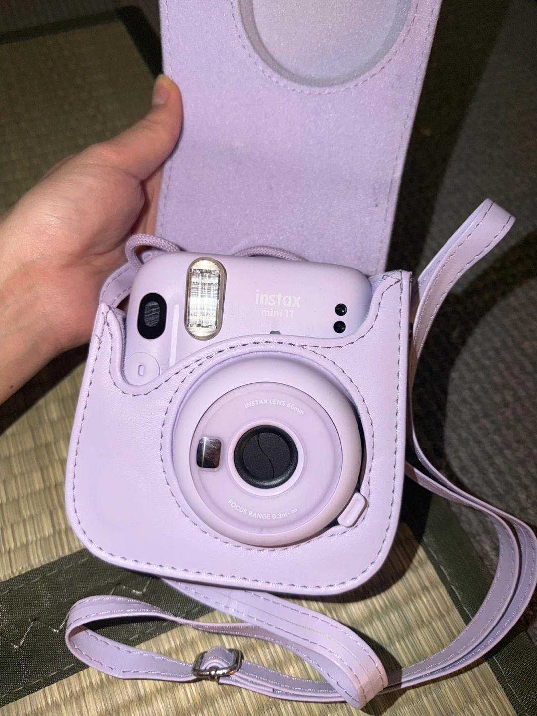 Instax Mini 11 Lilac Purple Camera with Case