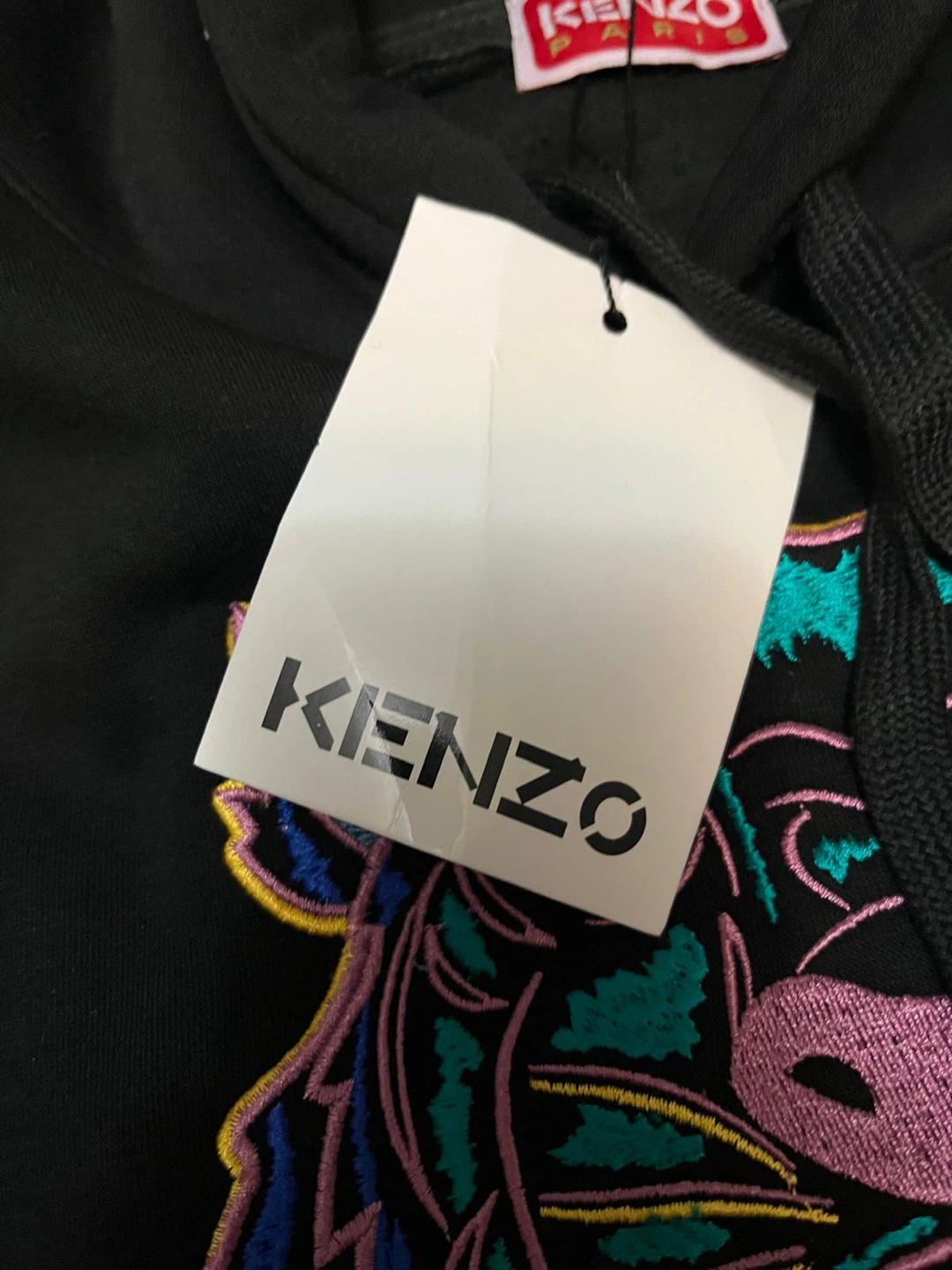 KENZO Paris Black Tiger Hoodie L - photo 3
