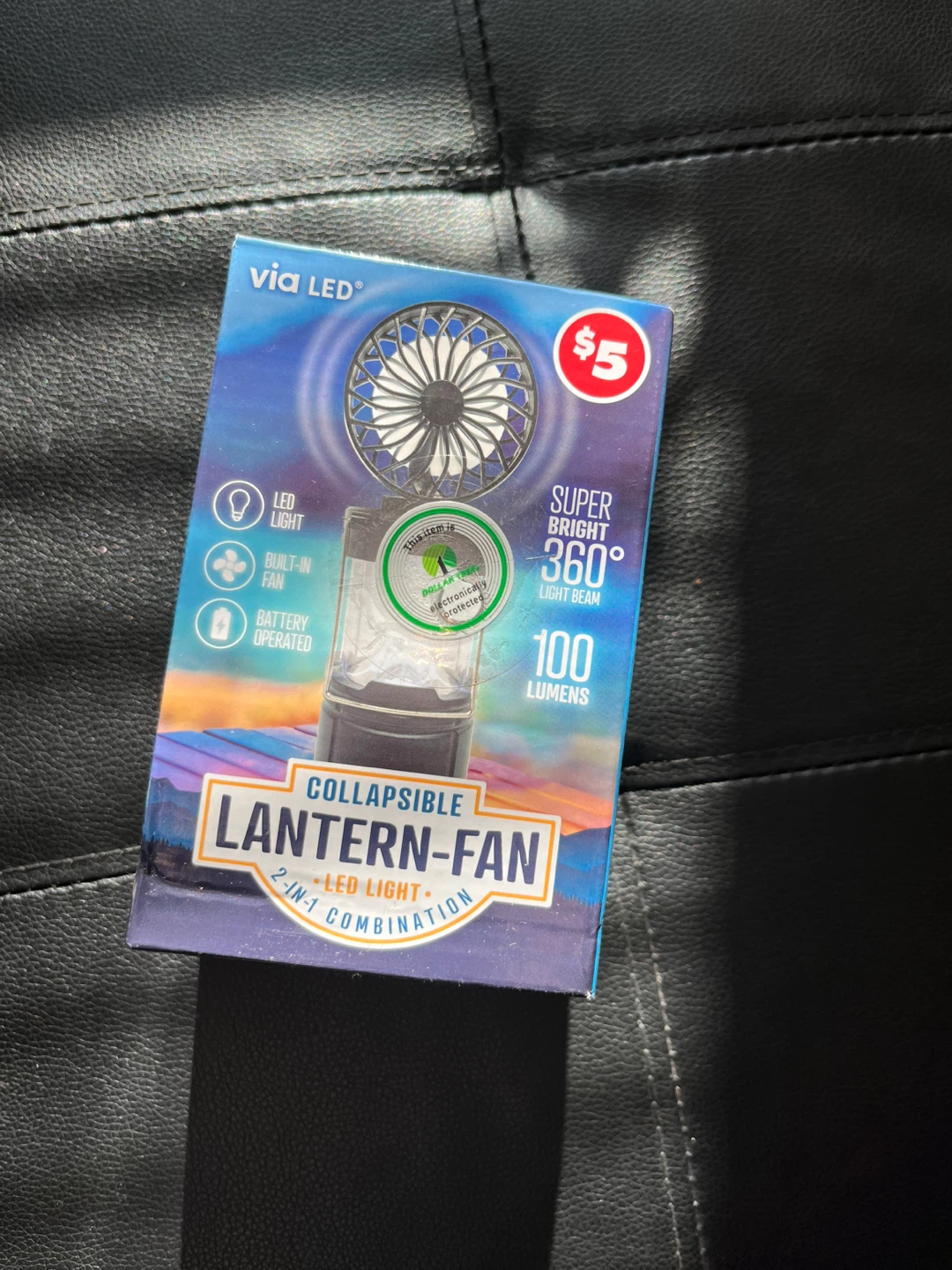 via LED Collapsible Lantern-Fan - NEW