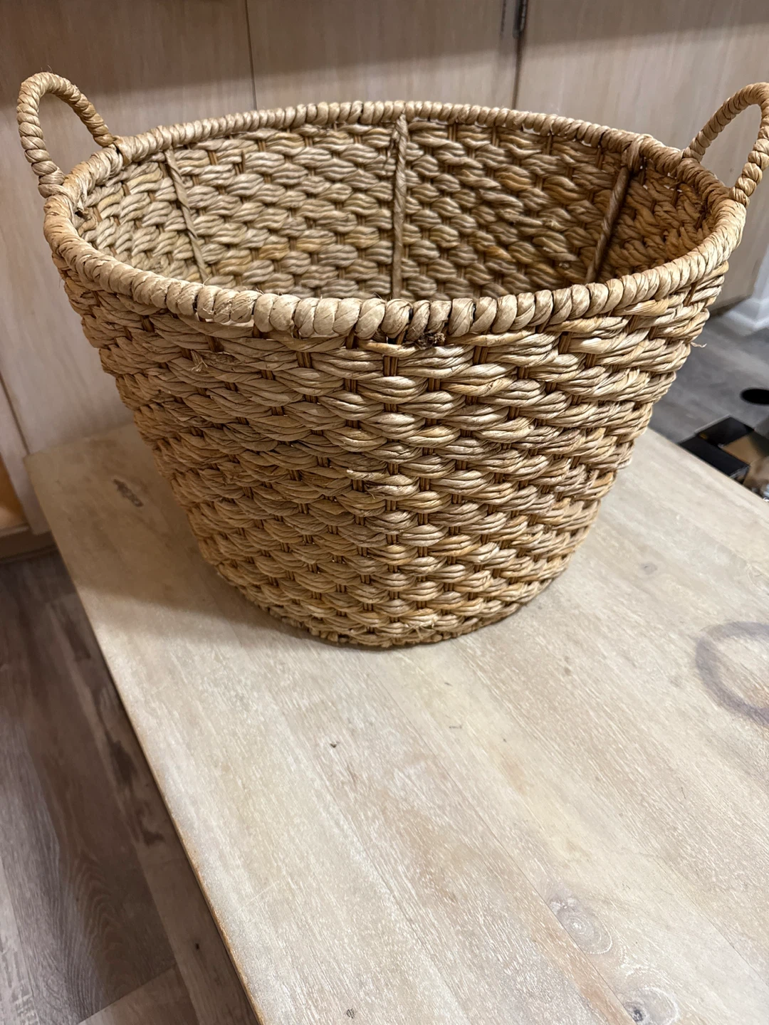 Woven Basket with Handles